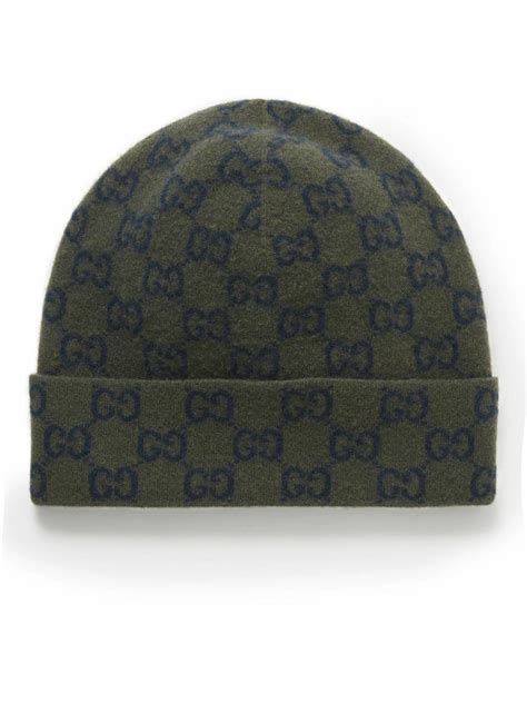 gucci green beanie|vintage Gucci beanie.